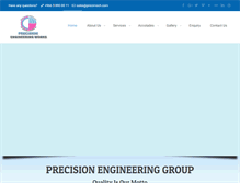 Tablet Screenshot of precimech.com